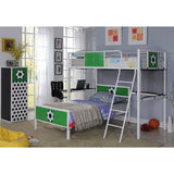 soccer series Twin loft bed