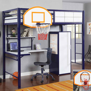 basketball series Twin loft bed